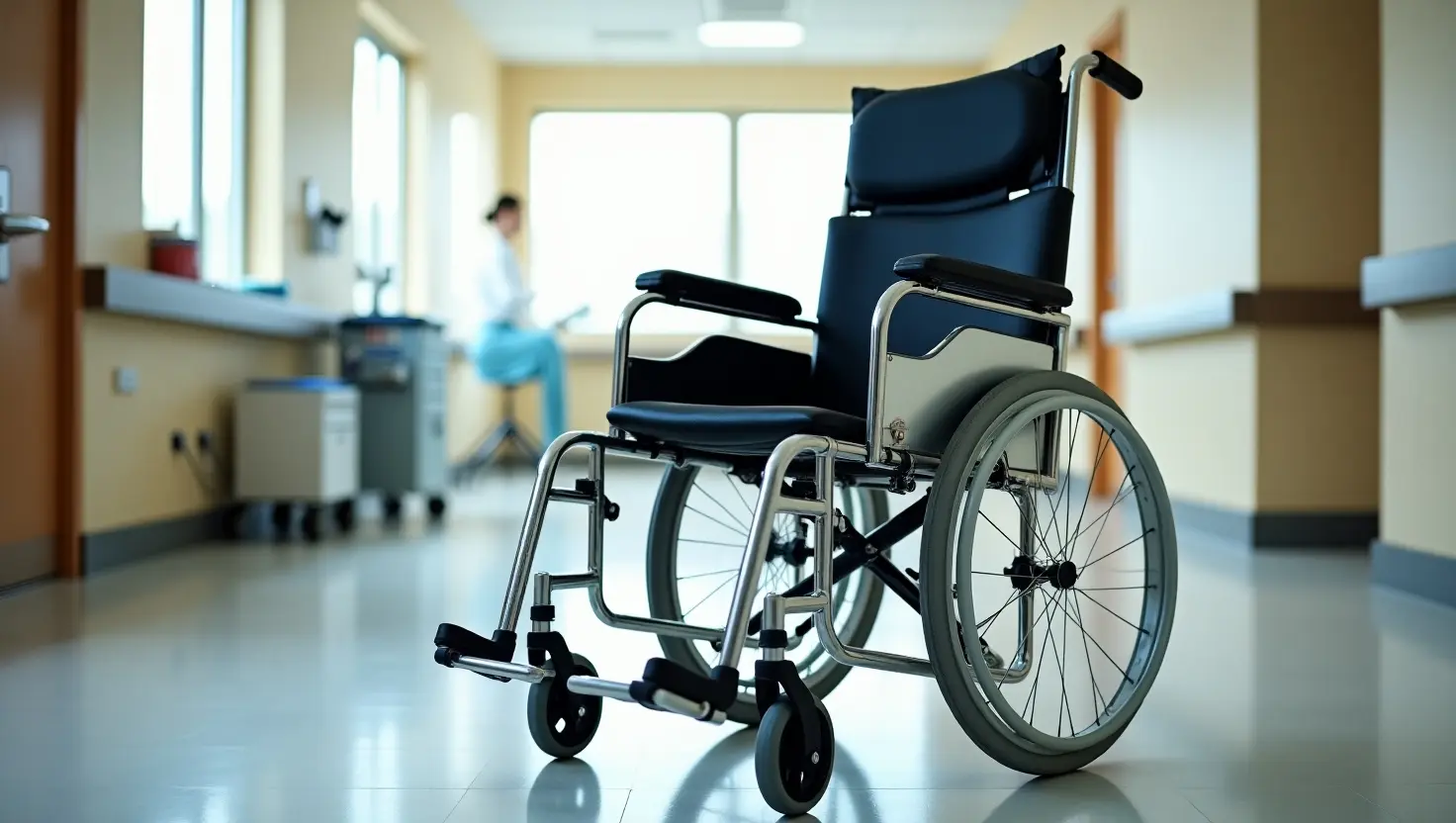 Reclining high back wheelchair